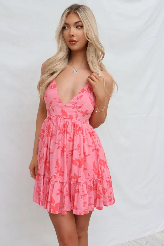 Must-Have Deals Aaliyah Mini Dress - Pink