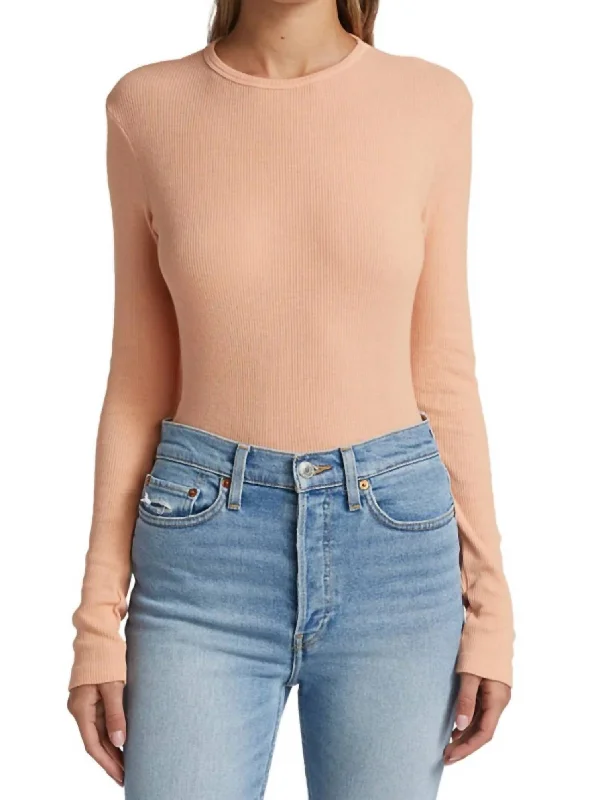 Final Clearance 60S Slim Long Sleeve In Sorbet