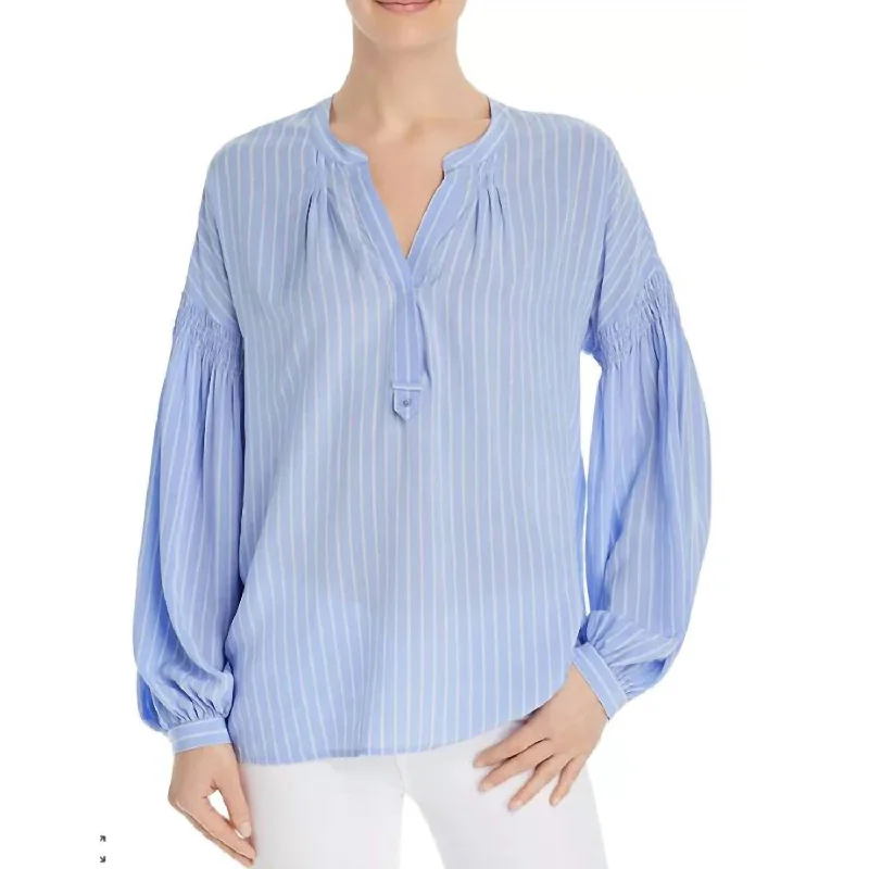 While Supplies Last Azabeth Top in Sunset Blue