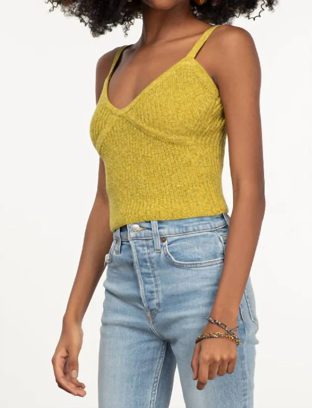 Lowest Price Beach To Bar Cami In Peridot Marl