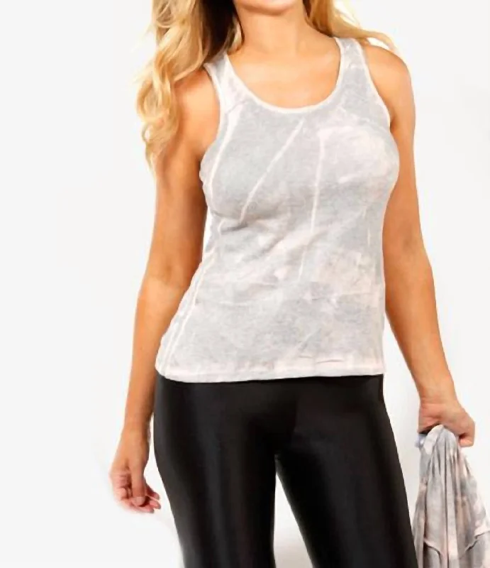 Low Prices Bleach Bra-Friendly Tank In Marble