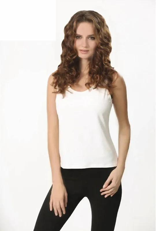 Sale Event Bra-Friendly Tank Top In Cream