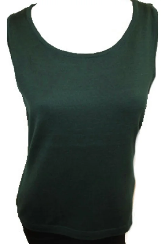 Instant Discount Bra Friendly Tank Top In Hunter