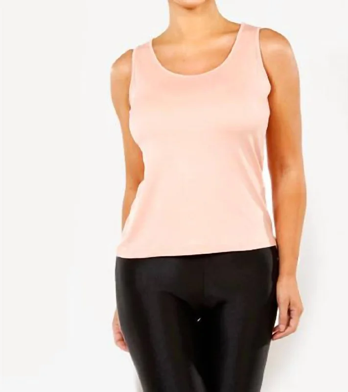 Value Deals Bra-Friendly Tank Top In Pink
