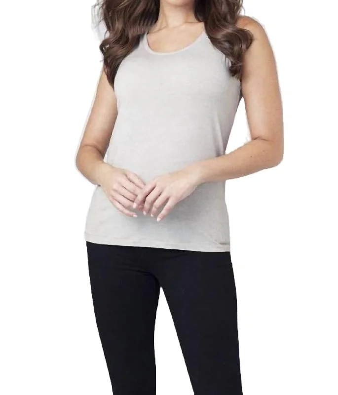 Limited Availability Bra-Friendly Tank Top In Sand