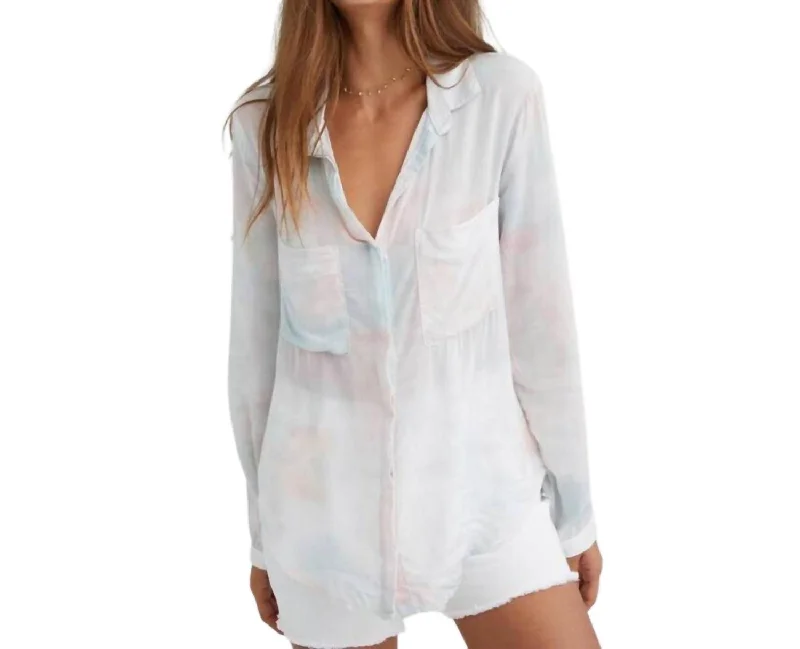 Weekend Special Button Down Hipster Shirt In Fresco