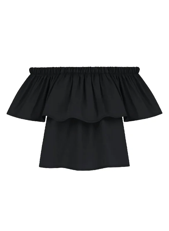 Best Bargains Carmen Top In Black