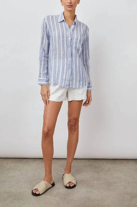 Discount Days Charli Shirt In New Haven Stripe