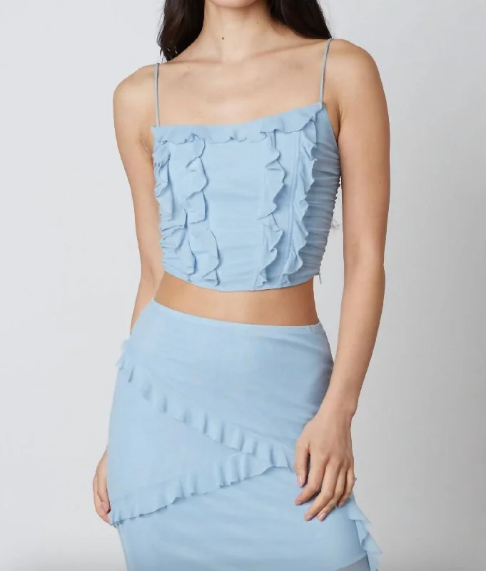Year-End Sale Chloe Tank Top In Steel