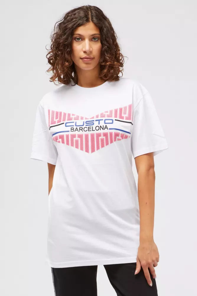 Limited Time Custo Barcelona  Cotton Tops & Women's T-Shirt