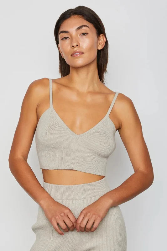 Flash Sale Dot Sweater Tank in Linen