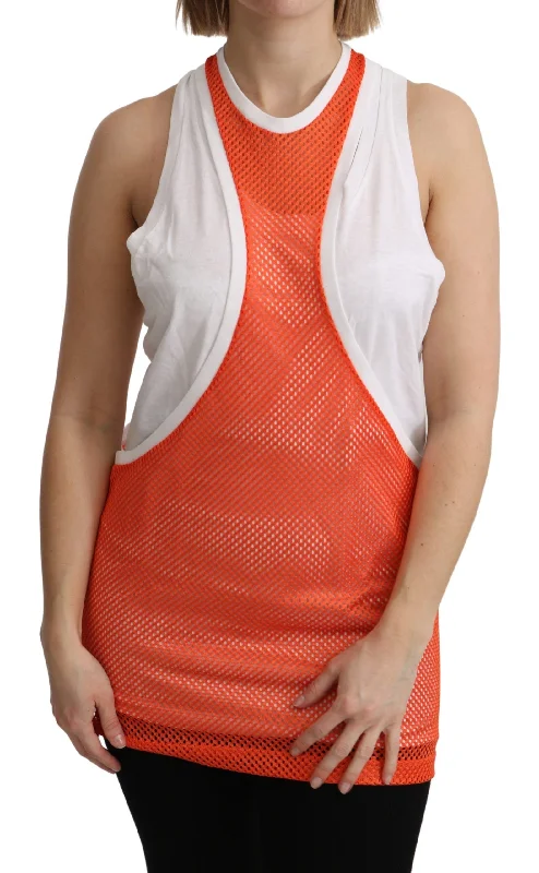 Last Chance Dsqua²   Crewneck Sleeveless Tank T-shirt Dress Women's Top