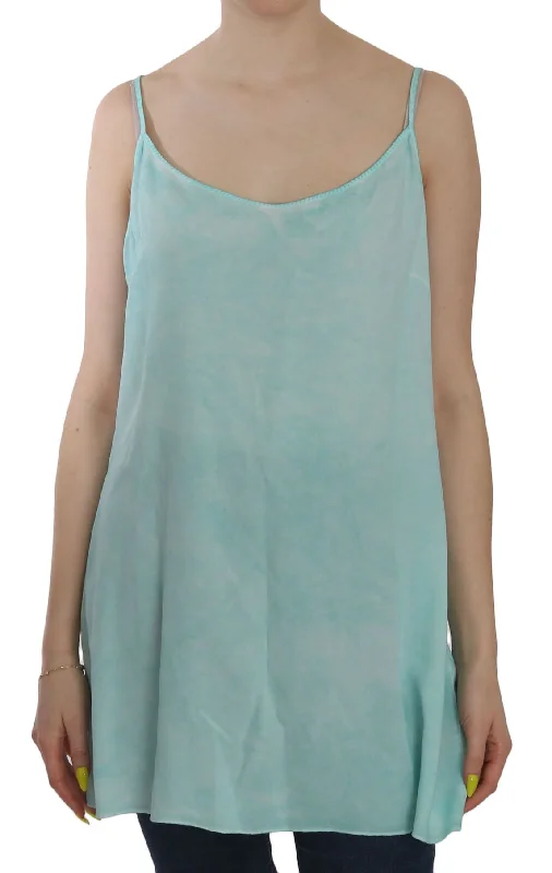 Instant Discount Ermanno Scervino  Sleeveless Spaghetti Dress Women's Blouse