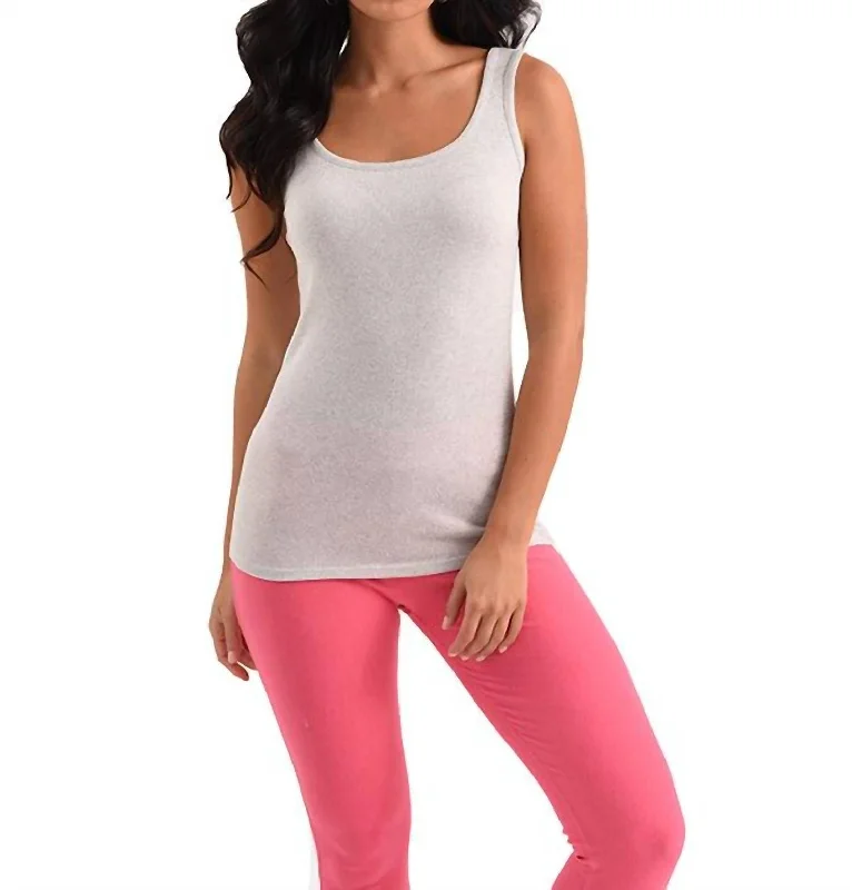 Instant Discount French Kyss Kashmira Tank In Gray