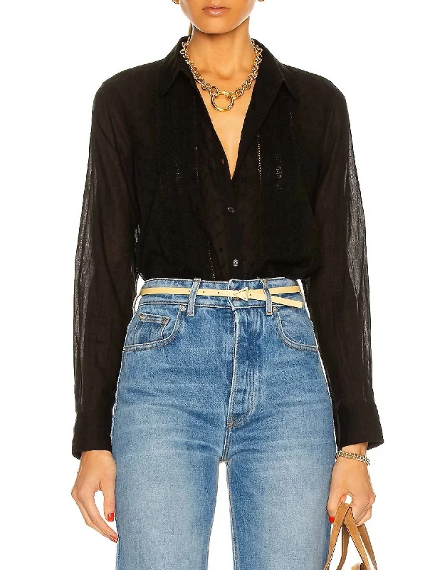 Huge Savings Harmonia Shirt in Black