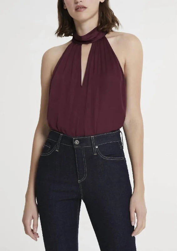 Super Bargain Honor Top In Plum