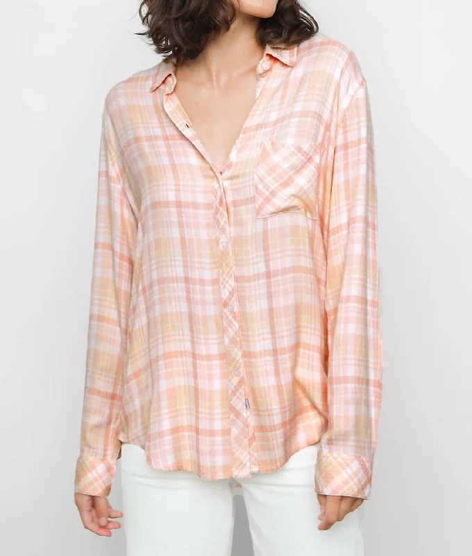 Amazing Deals Hunter Shirt In Peach Powder