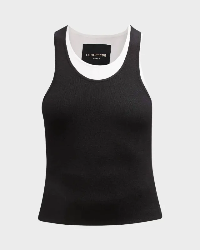 Unmissable Offer It Takes Two Tank In Black And White