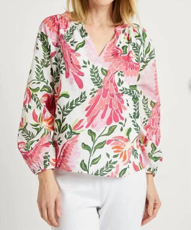 Markdown Madness Lilith Whimsy Parrot Spring Pink