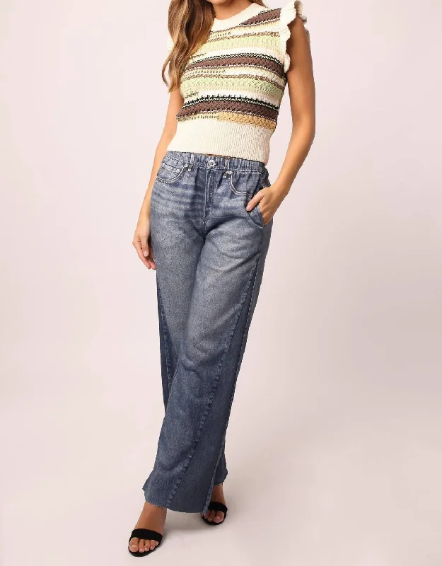 Unbeatable Prices Mona Crochet Crewneck Sweater in Multi