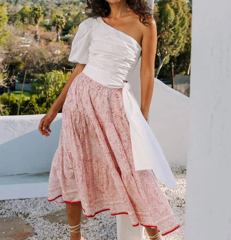 Online Only Nila Top In Bright White