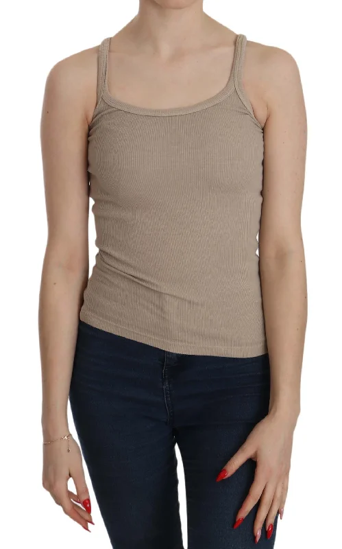 Buy Now pink MEMORIES  Sleeveless Spaghetti Strap Top Women's Blouse