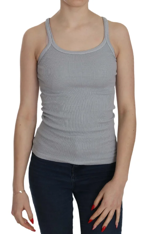 Limited Availability pink MEMORIES   Sleeveless Spaghetti Strap Women's Blouse