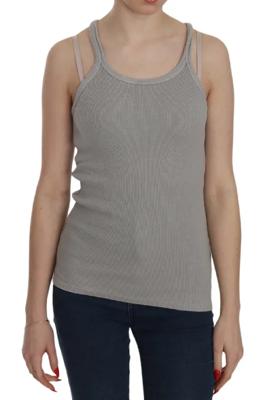 Weekend Flash Sale pink MEMORIES  Sleeveless Spaghetti Strap Women's Shirt