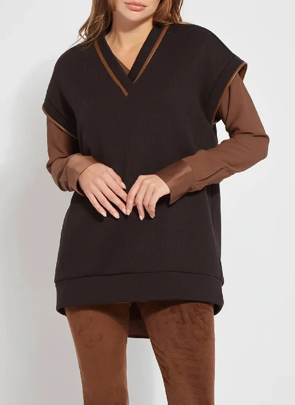 Special Discount Quilted Convertible Sweatshirt In Black