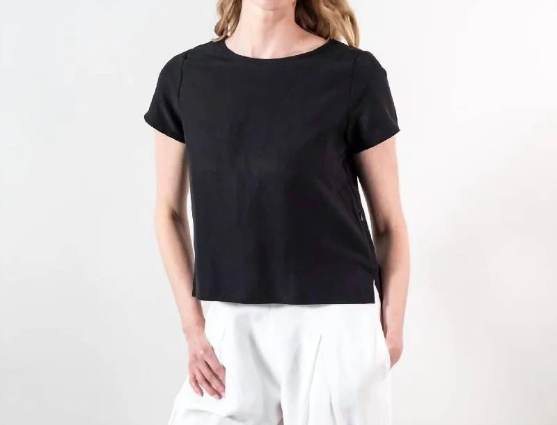 Best Deals Ruby Tee Shirt in Black