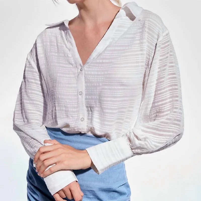 Instant Discount Sally Blouse In White