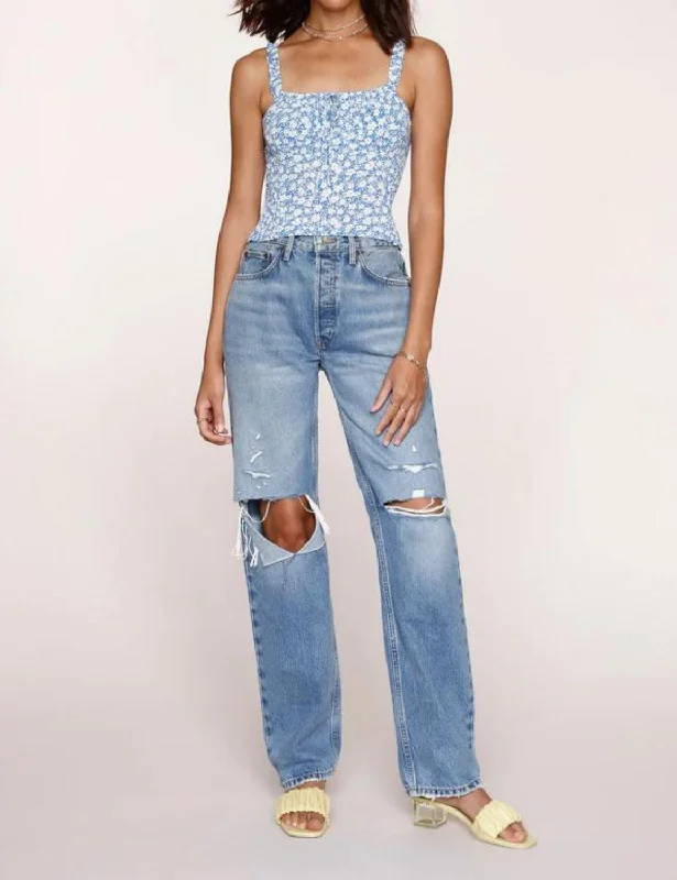 Limited Availability Seira Cami Top In Sea
