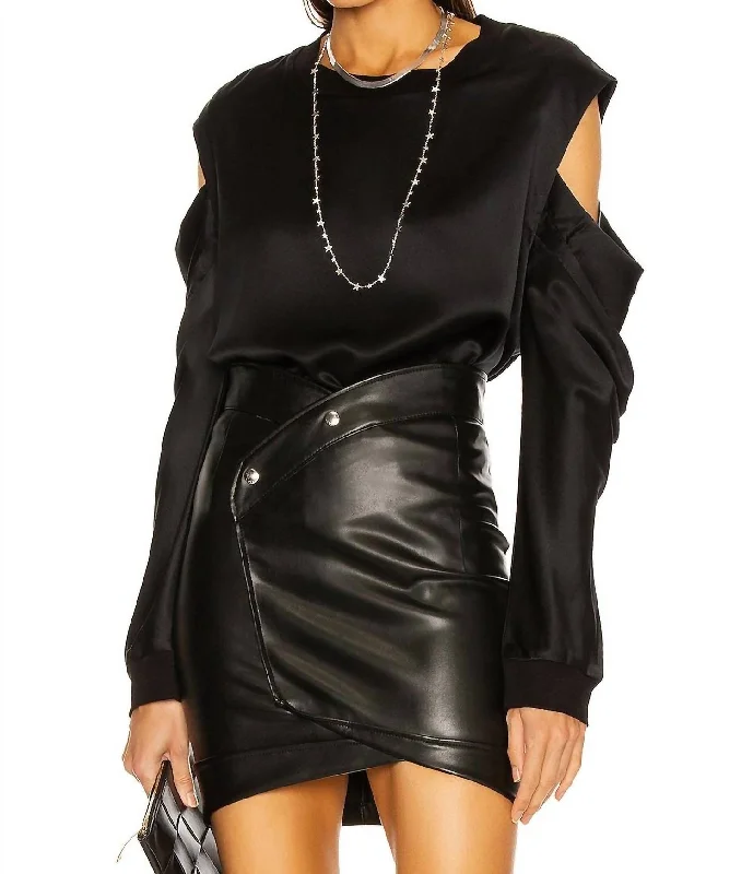Exclusive Online Offer Silk Capucine Top In Black