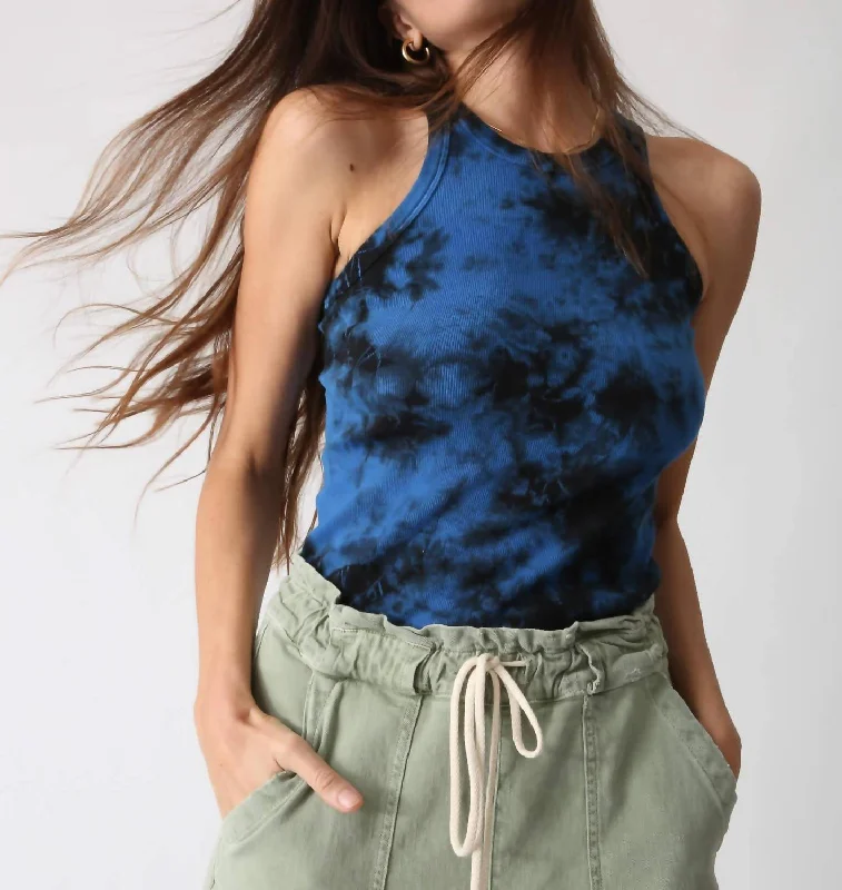 Stock Up and Save Sinclair Tank Top In Sapphire Onyx