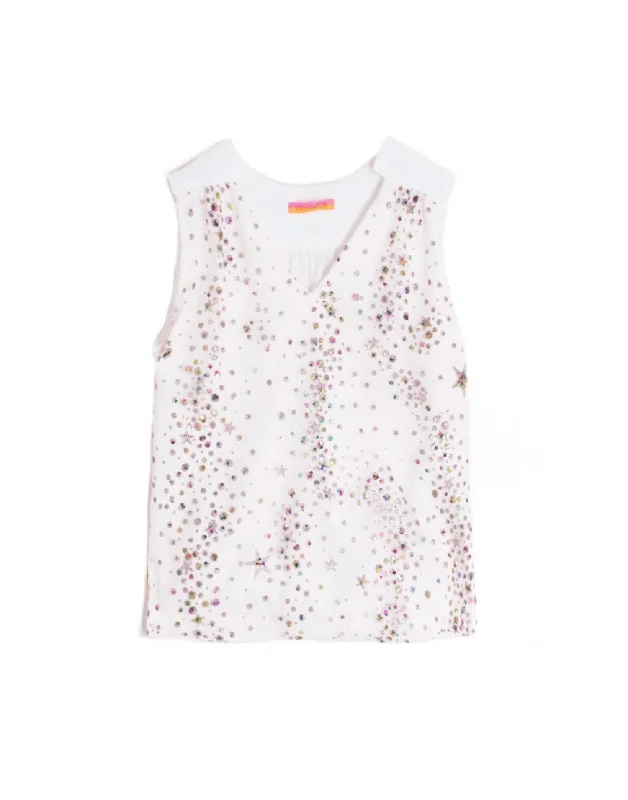 Deal of the Week Starstruck Tank In Ivory