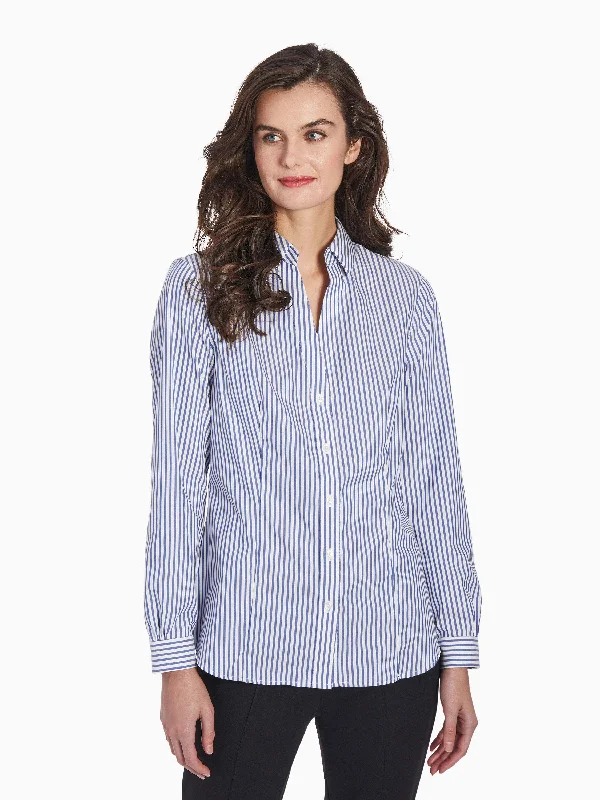 Price Meltdown Striped Easy-Care Button-Up Shirt