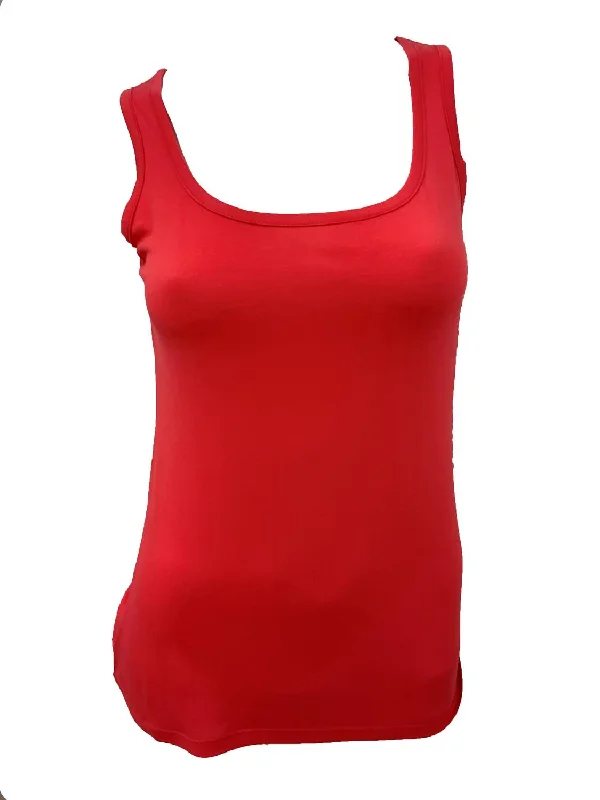 Extra Discounts Tank Top In Coral