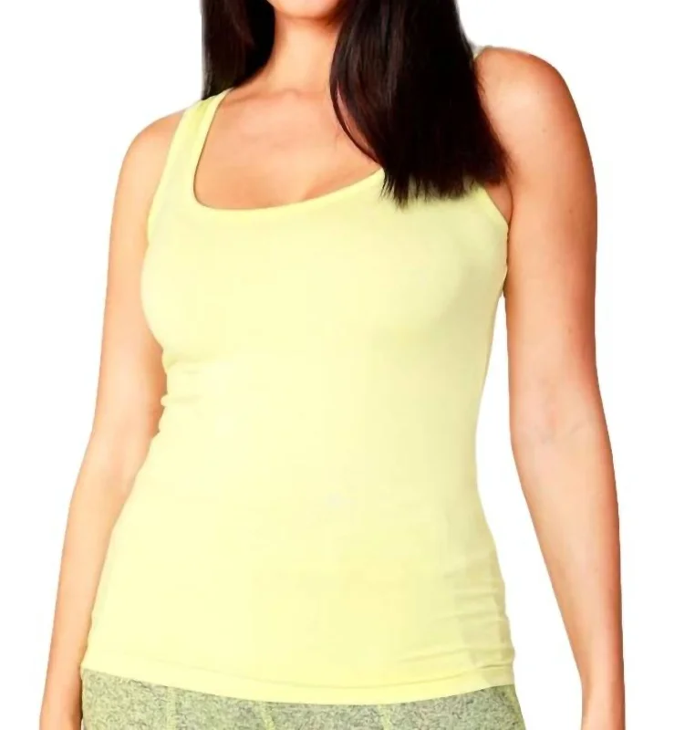 Year-End Clearance Tank Top In Lime