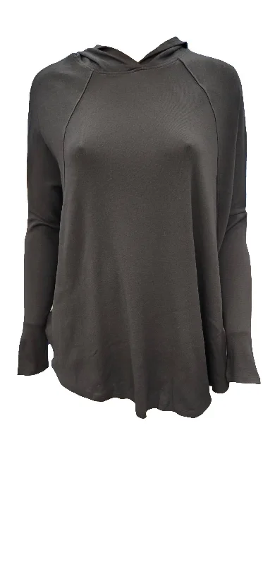 Special Savings Tara Long Sleeve Hoodie With Pocket In Black