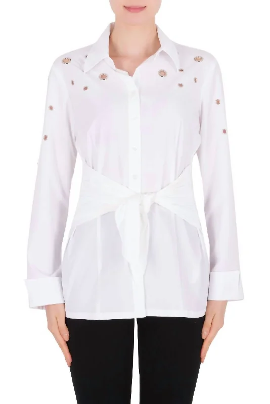 Super Sale Top In White