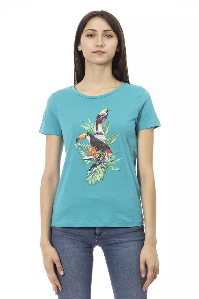 Instant Savings Trussardi Action  Cotton Tops & Women's T-Shirt