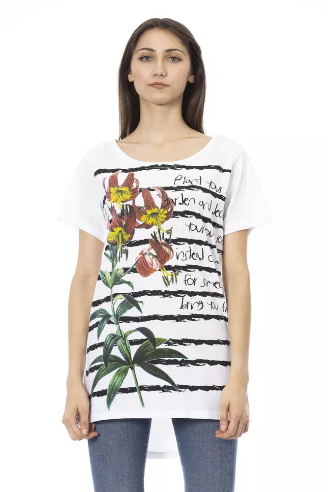 Don't Wait Trussardi Action  Cotton Tops & Women's T-Shirt