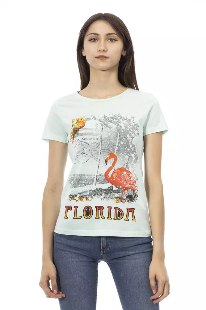 Can't Miss Trussardi Action  Cotton Tops & Women's T-Shirt
