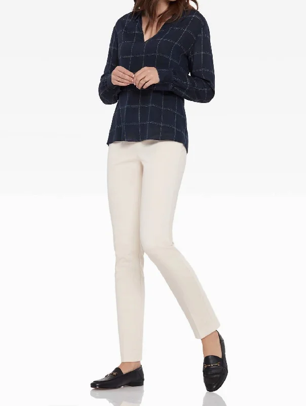 Limited Availability Watson In Navy Windowpane