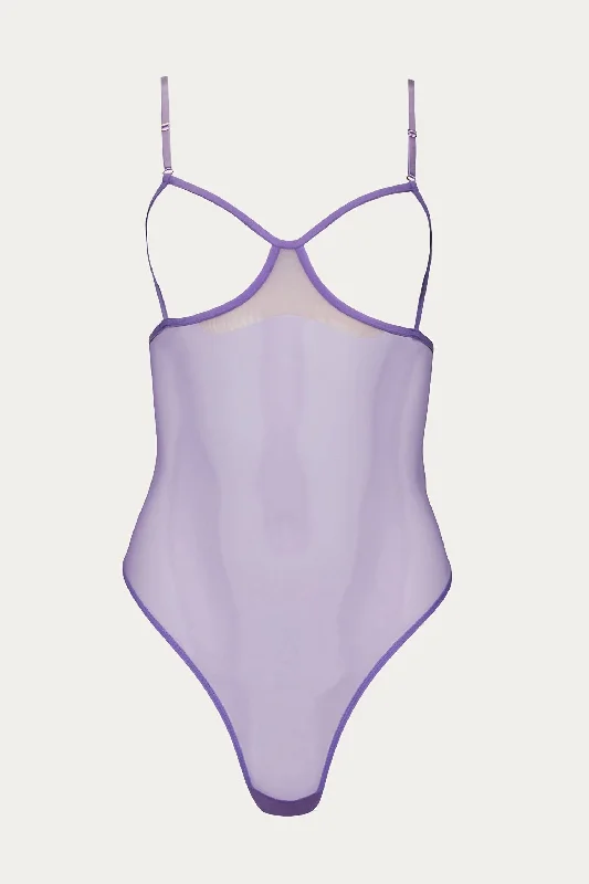 Super Sale Whisper Bonjour Bodysuit In Violet