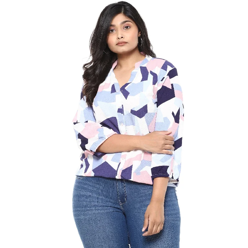 Crazy Deals Women Regular Fit Quarter Sleeve V Neck Top