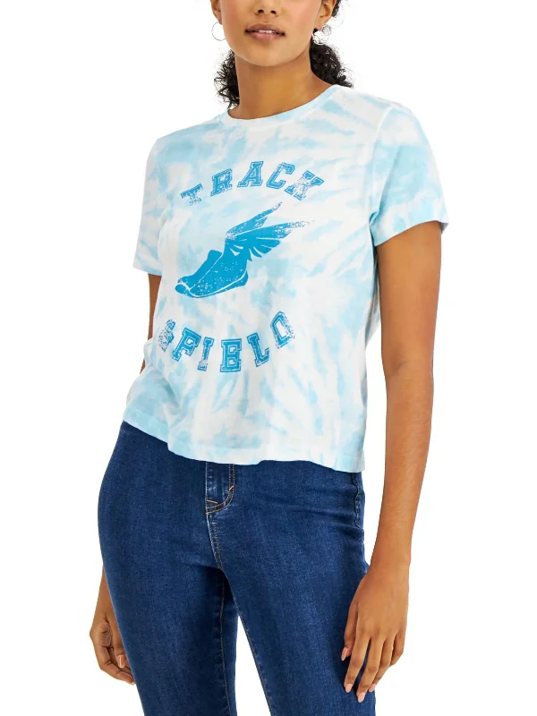 Special Buy Womens Cotton Tie-Dye Graphic T-Shirt