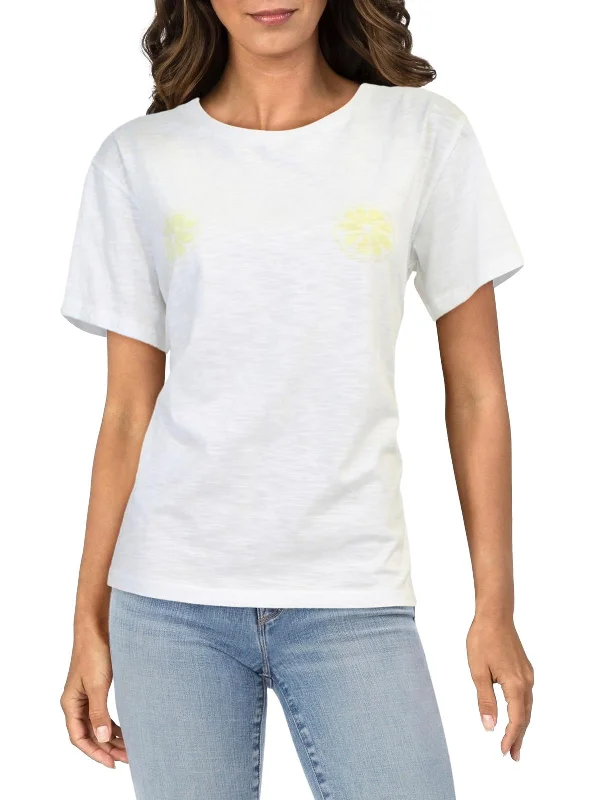 Sneak Peek Sale Womens Graphic Cotton Graphic T-Shirt