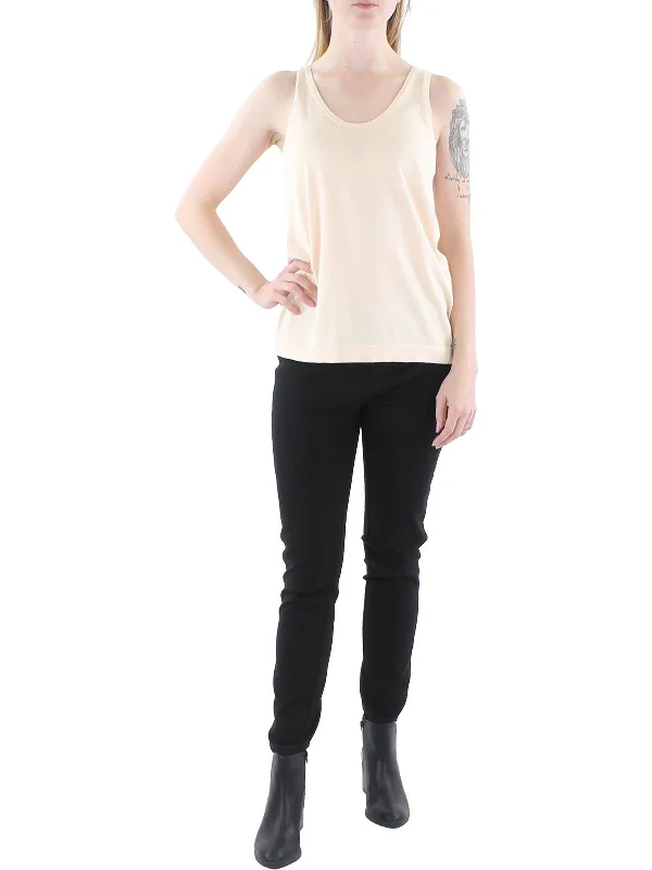 Mega Deal Womens Knit Scoop Neck Tank Top