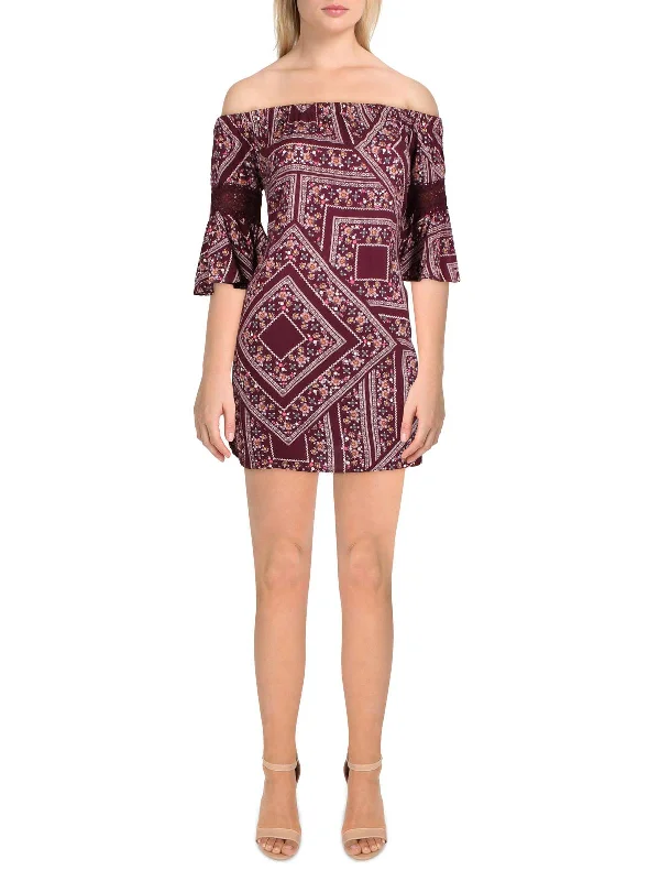 Crazy Deals Womens Printed Office Tunic Top